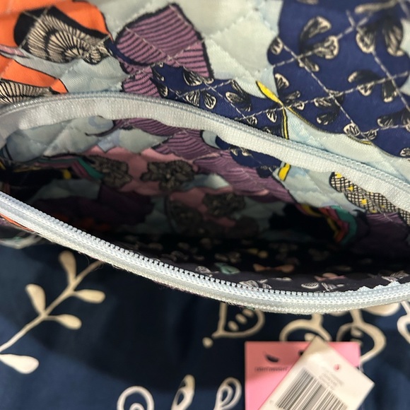 Vera Bradley Large Cosmetic Bag Butterfly By - Picture 3 of 5